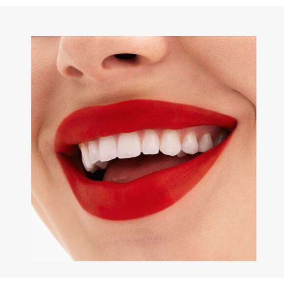 MAC Locked Kiss 24HR Lipstick, GUTSY (RED) / NEW IN BOX .06oz - Picture 3 of 3